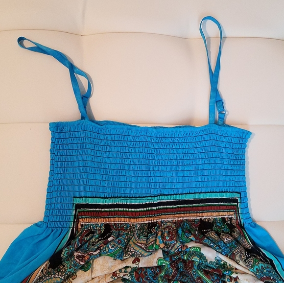 Blue lightweight dress - one size fits most - Picture 10 of 12